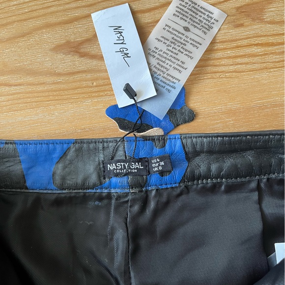 Nasty Gal premium real leather cow print set - Picture 2 of 8